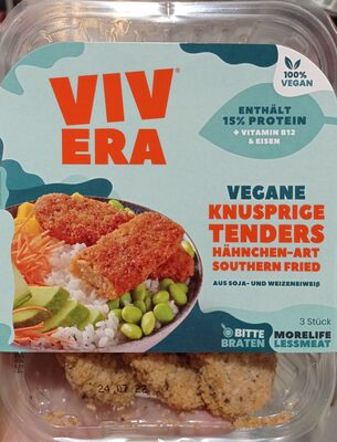 Vegane knusprige tenders