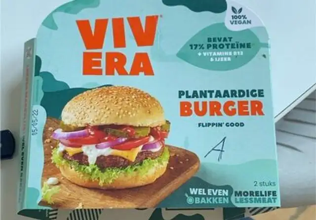 Plantridge Burger front packaging