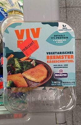 Vegetarisches Beemster Käseschnitzel front packaging