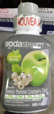 Concentré Saveur Pomme Cranberry Zéro