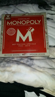 Chocolat Monopoly front packaging