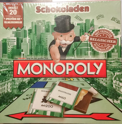 Schokoladen Monopoly front packaging