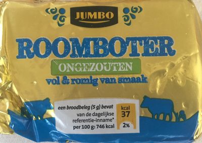 Roomboter ongezouten