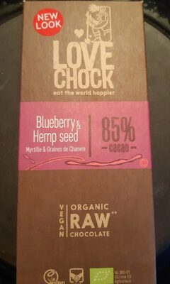 Chocolat Myrtille et Graines de Chanvre
