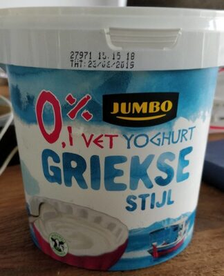 Yogurt Griekse stijl