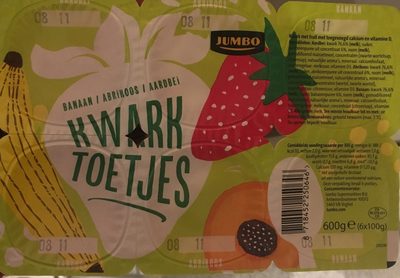 Kwarktoetjes front packaging