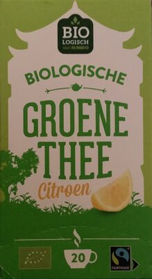 Groene thee citroen