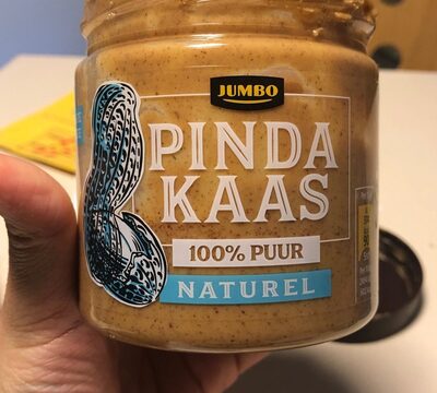 Pindakaas 100% puur naturel front packaging