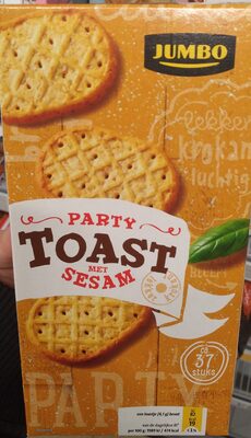 Toast met sesam
