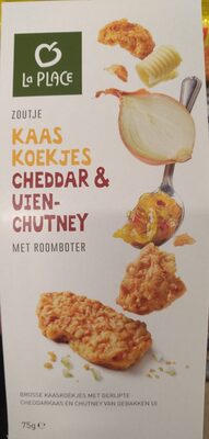 Kaaskoekjes cheddar & uienchutney