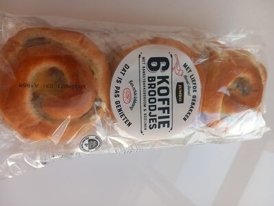 Jumbo - Koffiebroodjes met Rozijnen & Bakkersroom - 6 Stuks