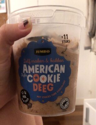 American Cookie deeg