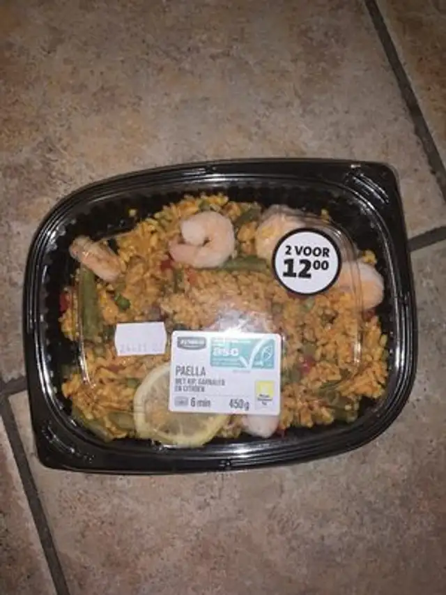 Paella front packaging