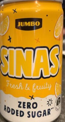 Sinas zero front packaging
