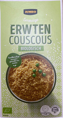 Jumbo Erwten Couscous Biologisch front packaging