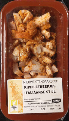 Kipfiletreepjes Italiaanse stijl