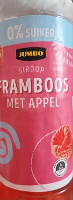 Siroop Framboos met appel