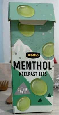 Menthol keelpastilles