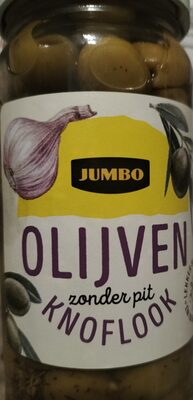 Olijven zonder pit knoflook
