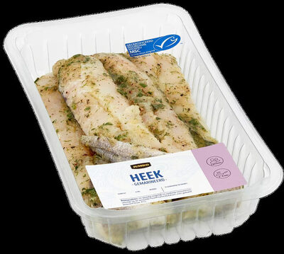 Heekfilet gemarineerd