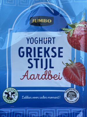 Yoghurt Griekse stijl aardbei