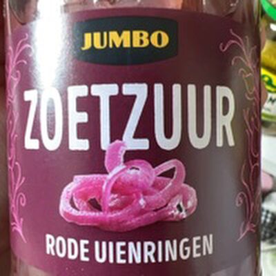Rode uienringen zoetzuur