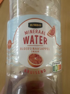 mineraalwater bloedsinaasappel smaak