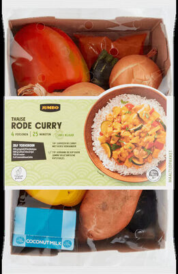 Maaltijdpakket Thaise rode curry