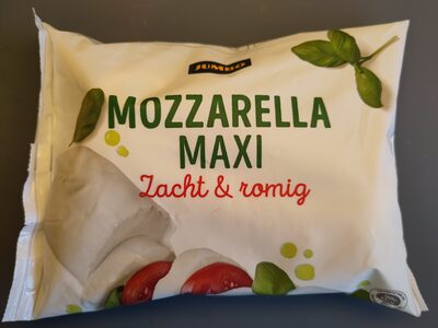 Mozzarella Maxi front packaging