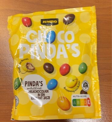 Choco pinda front packaging