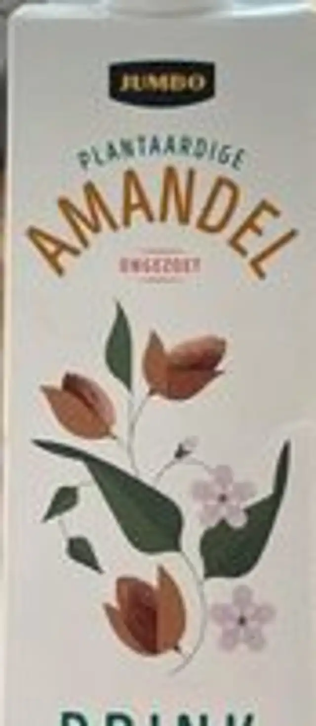 Plantaardige amandel drink