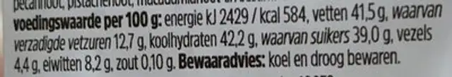 Chocolade-assortiment nutrition facts table