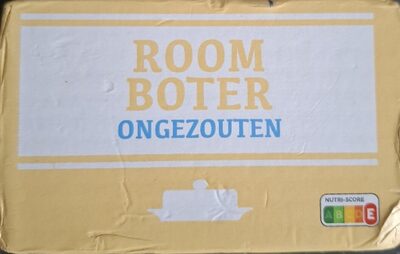 Unsalted Butter front packaging