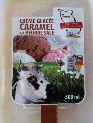Crème glacée caramel au beurre salé