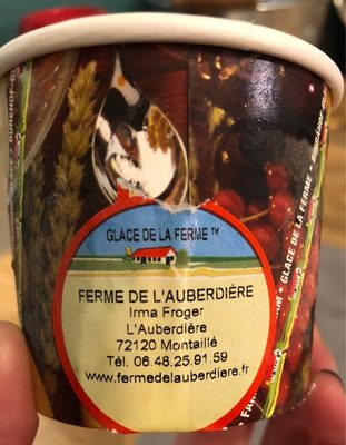 Glace de la ferme front packaging