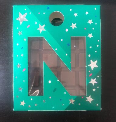 Lettre N en Chocolat