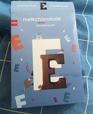 melkchocolade front packaging