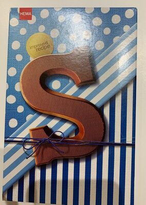 Lettre S en Chocolat au lait