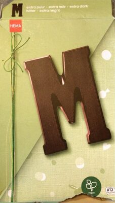 Chocolat extra noir (en lettre)