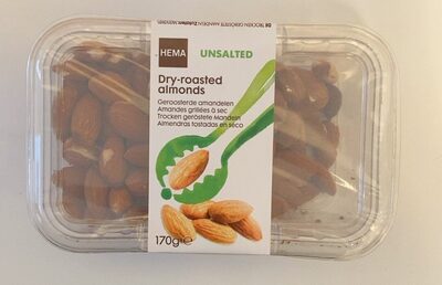 Amandes grillees a sec