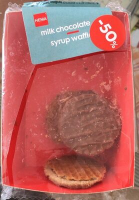 Milk Chocolate Syrup Waffle