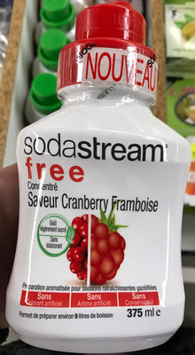 Free Concentré Saveur Cranberry Framboise