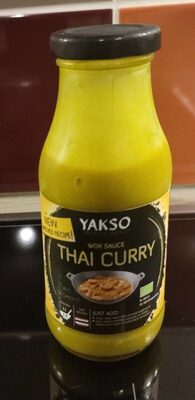 Wok sauce thaï curry