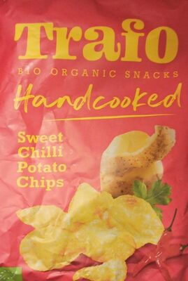 Sweet chili potato chips