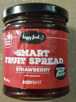 Smart Fruit Spread, Strawberry, Erdbeere
