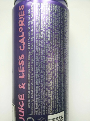 Soda Cassis, Açaï & Menthe