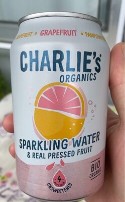 Sparkling Water and Real Pressed Fruit