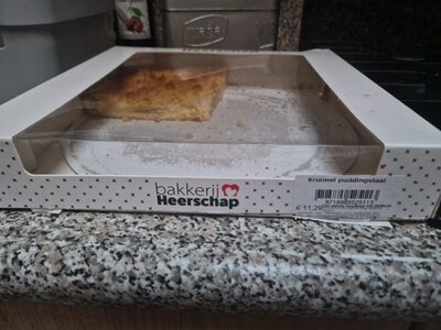 Kruimel Puddingvlaai