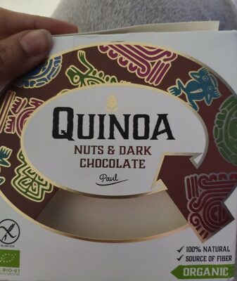 Quinoa buts et dark chocolate