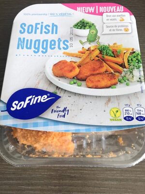 SoFish Nuggets front packaging